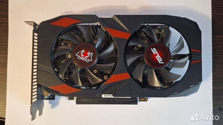 Видеокарта asus GeForce GTX 1050 Ti Cerberus