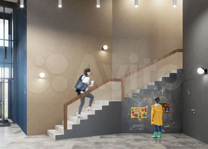 2-к. квартира, 60 м², 7/22 эт.