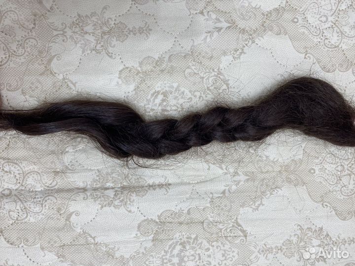 Волосы натуральные срез 40 см