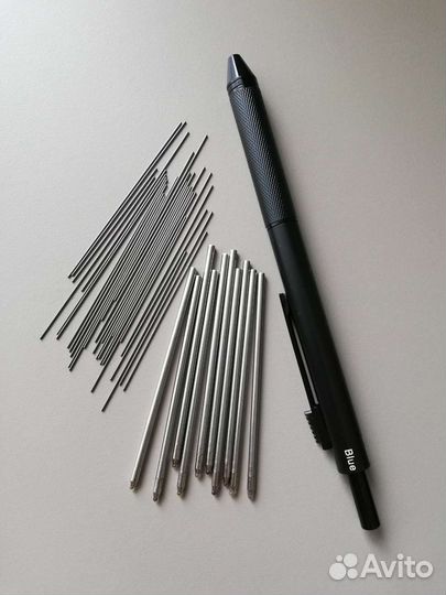 Мульти-ручка Lanceplans Новая и 10 стержней