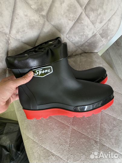 Резиновые сапоги женские 38 размер новые