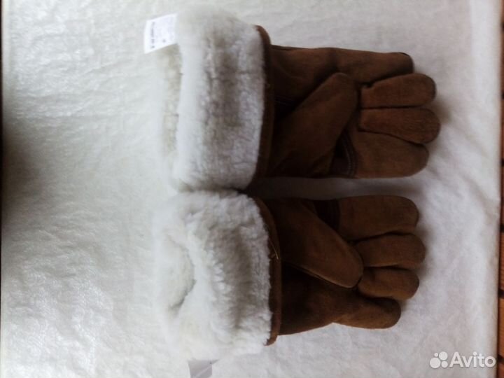 Краги сварочные спилковые, зимние