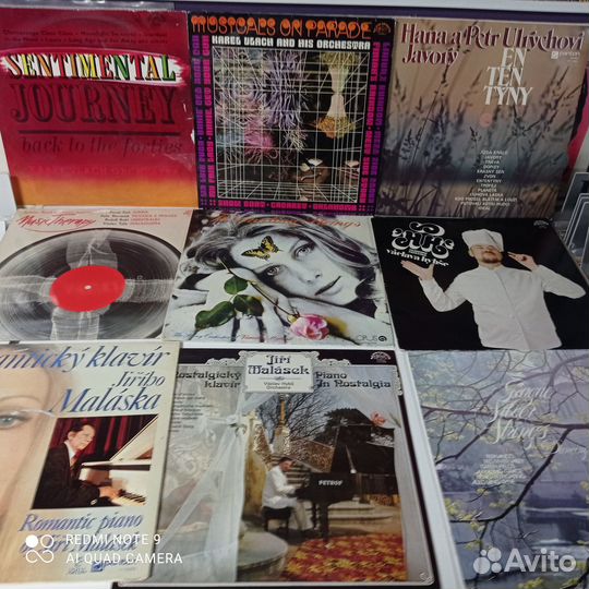 Виниловые пластинки чехословакия