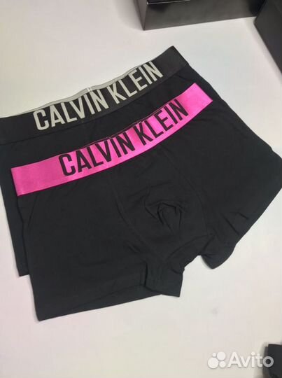 Трусы мужские боксеры calvin klein хлопок