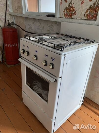 Плита газовая с баллоном (с газом)