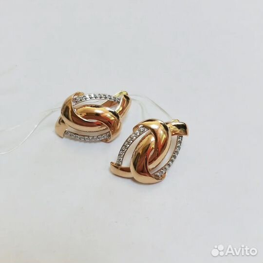 Золотые серьги, dinastia, 585 проба
