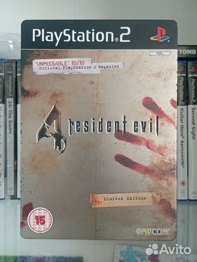 Resident evil 4 steelbook PS2