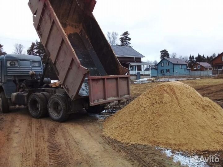 Песок для дренажа