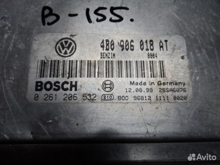 Эбу двс Audi A4 B5 4B0906018AT