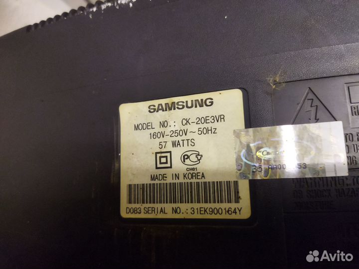 Телевизор samsung progun CK-20E3VR