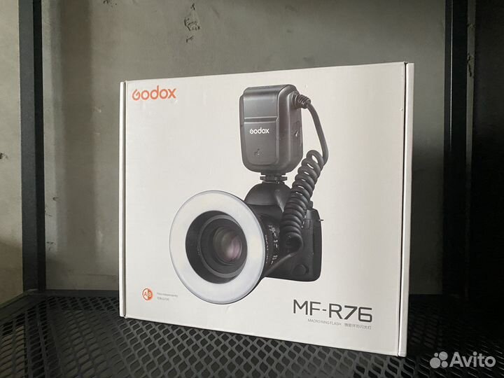 Вспышка Godox MF-R76 кольцевая