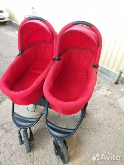 Коляска для двойни 2 в 1