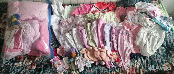 Вещи пакетом на девочку