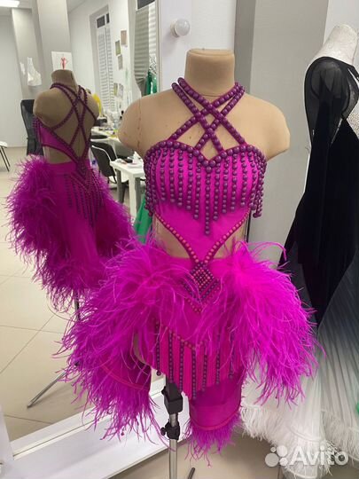 Платье для бальных танцев юниоры 1 латина