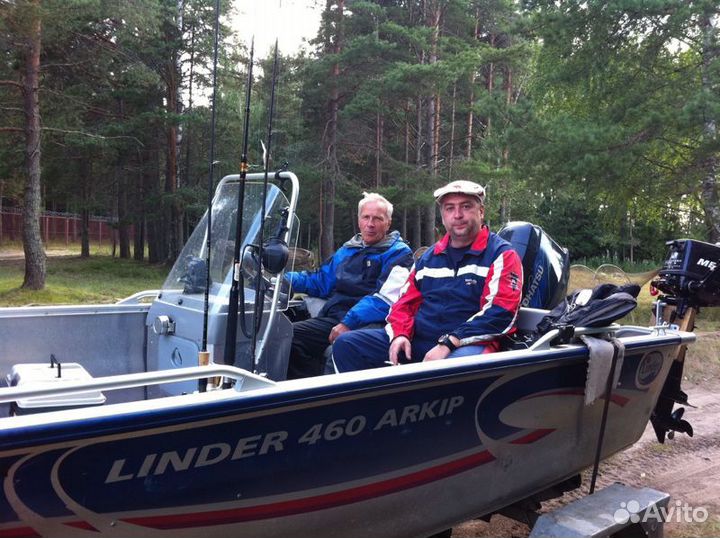 Лодка linder 460 arkip, 2008 г