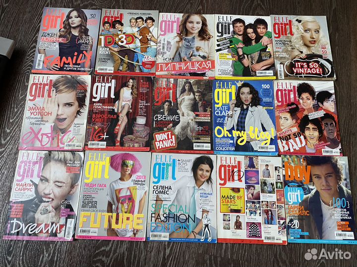 Журналы elle girl