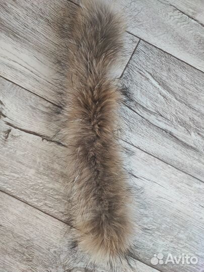 Меховой воротник песец,норка,енот опушка