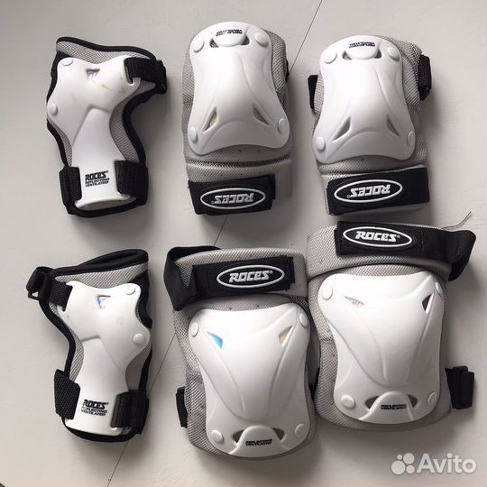 Роликовые коньки женские 40-41р.+защита