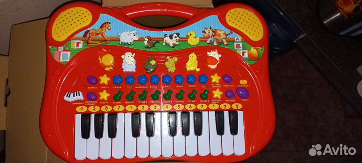 Детский синтезатор пианино