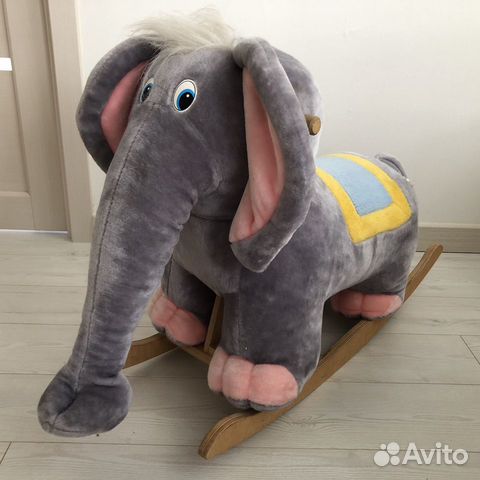 Слон качалка детская