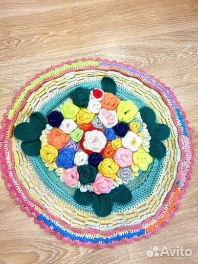 Скатерть вязанная крючком