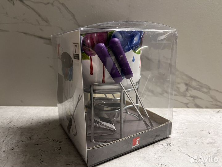 Набор для фондю новый + свечи в подарок