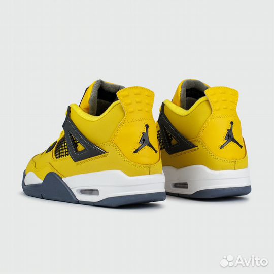 Кроссовки Nike Air Jordan 4 Lightning 2021 new Yel