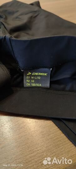 Demix мужские леггинсы M-L/52