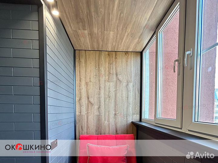 Лоджия с отделкой и утеплением в Волгограде