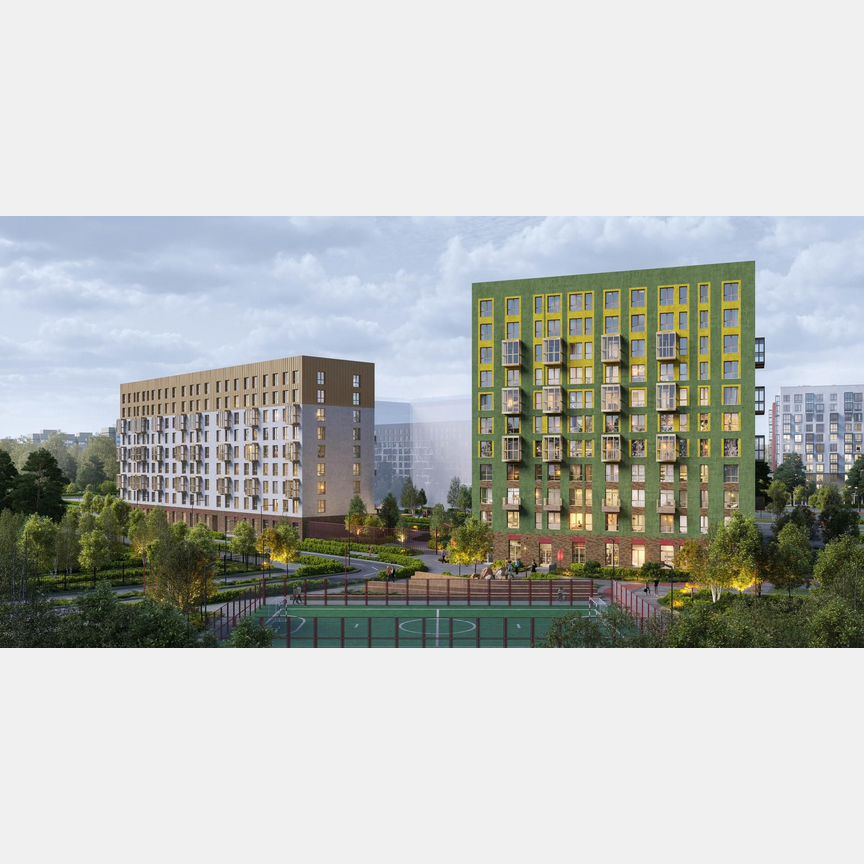 1-к. квартира, 40,1 м², 11/11 эт.