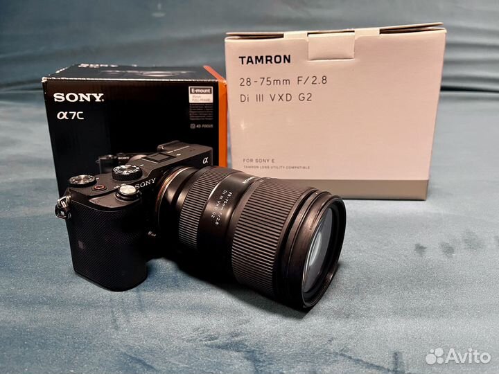 Sony a7c + Tamron 28-75 mm 2.8 g2