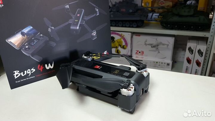 Радиоуправляемый квадрокоптер MJX Bugs 4W 4k FPV