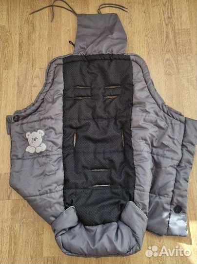 Конверт в коляску демисезонный