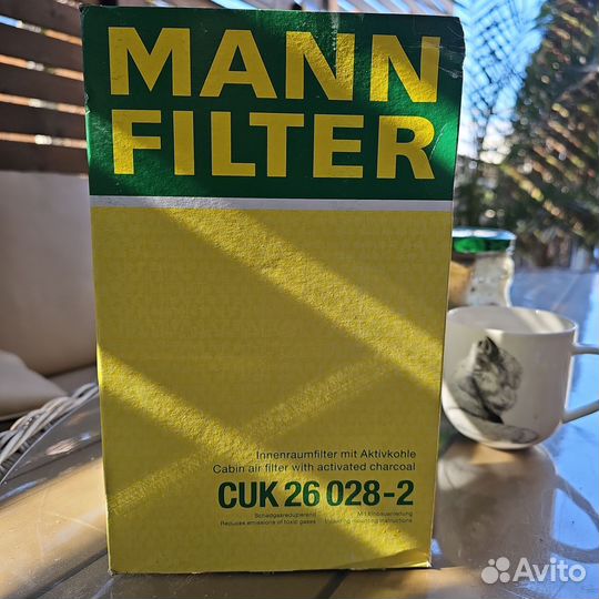 Салонный фильтр mercedes