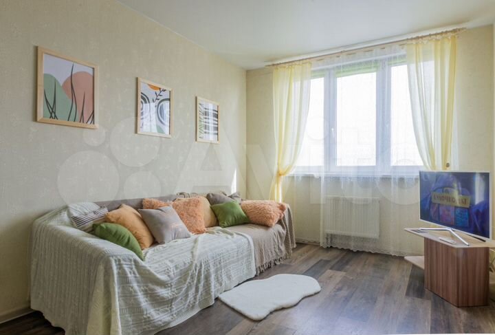 2-к. квартира, 62 м², 17/25 эт.