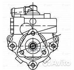 LPS 0101 насос гидроусилителя руля ваз-2123 LP