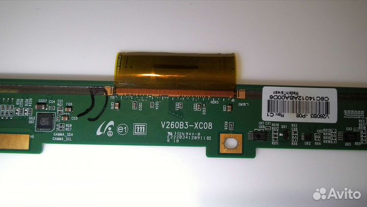 Планка матрицы V260B3-XC08