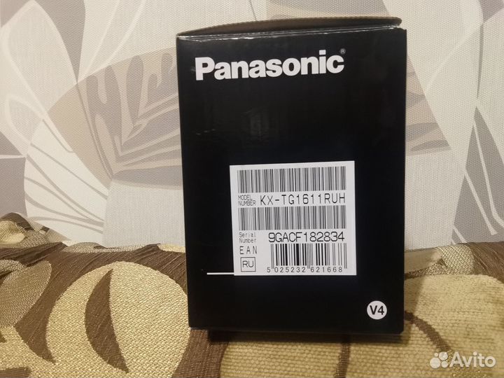 Телефон panasonic dect KX-TG1611