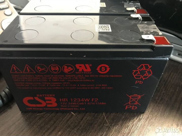 Аккумулятор для ибп и машинок 12v