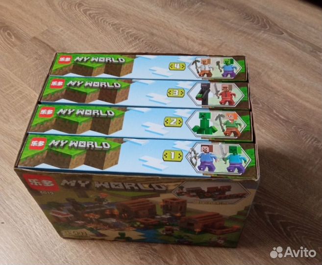 Конструктор Лего Майнкрафт my world 803 детали