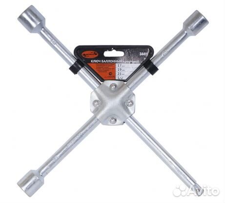 Баллоный ключ крестовой усиленный