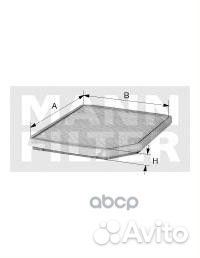 Фильтр салона Mercedes-Benz A-Klasse (W176) 12