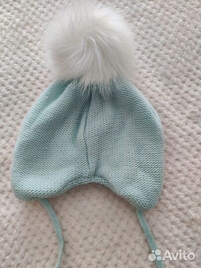 Шапка зимняя для девочки 46 48