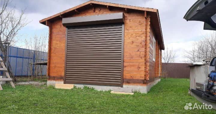 Рольставни на гараж/ворота электрические/под ключ