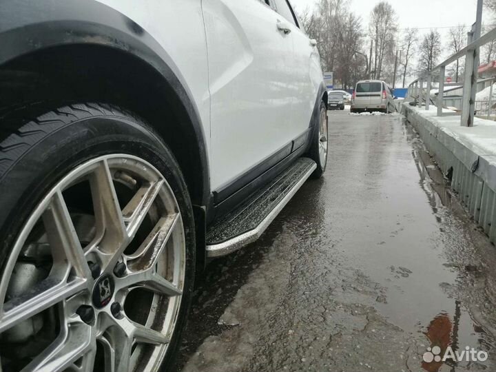 Пороги Premium на Лада Веста св Кросс 2022