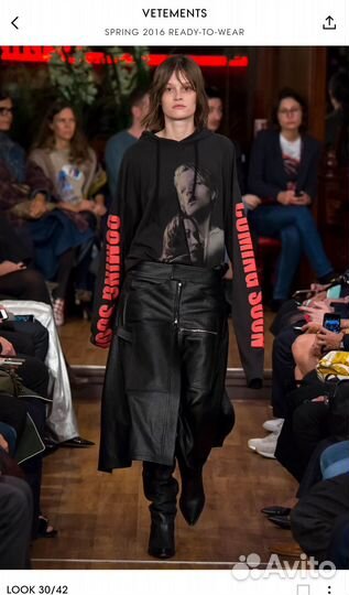 Худи Vetements Titanic SS16 оригинал