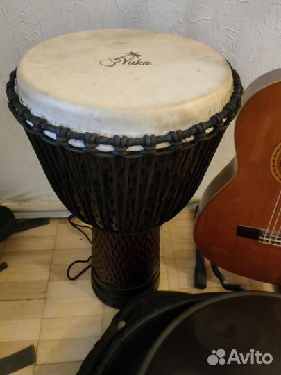 Барабан Джембе Yuka Leopard 12.5’ дерево кожа