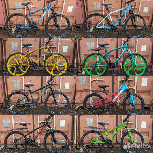 Велосипеды новые горные скоростные