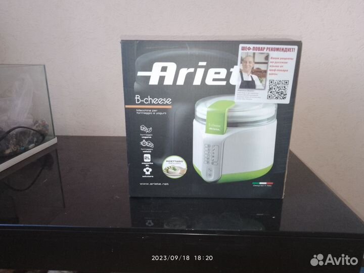 Сыроварня - йогуртница ariete b-chesse 615