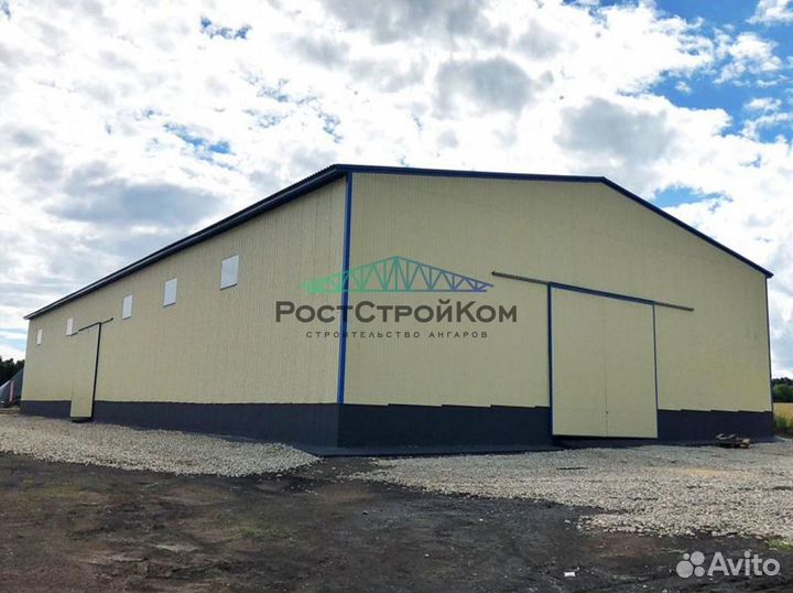 Строительство ангаров зернохранилищ складов